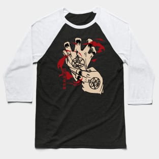 Flame alchemist Symbol Baseball T-Shirt